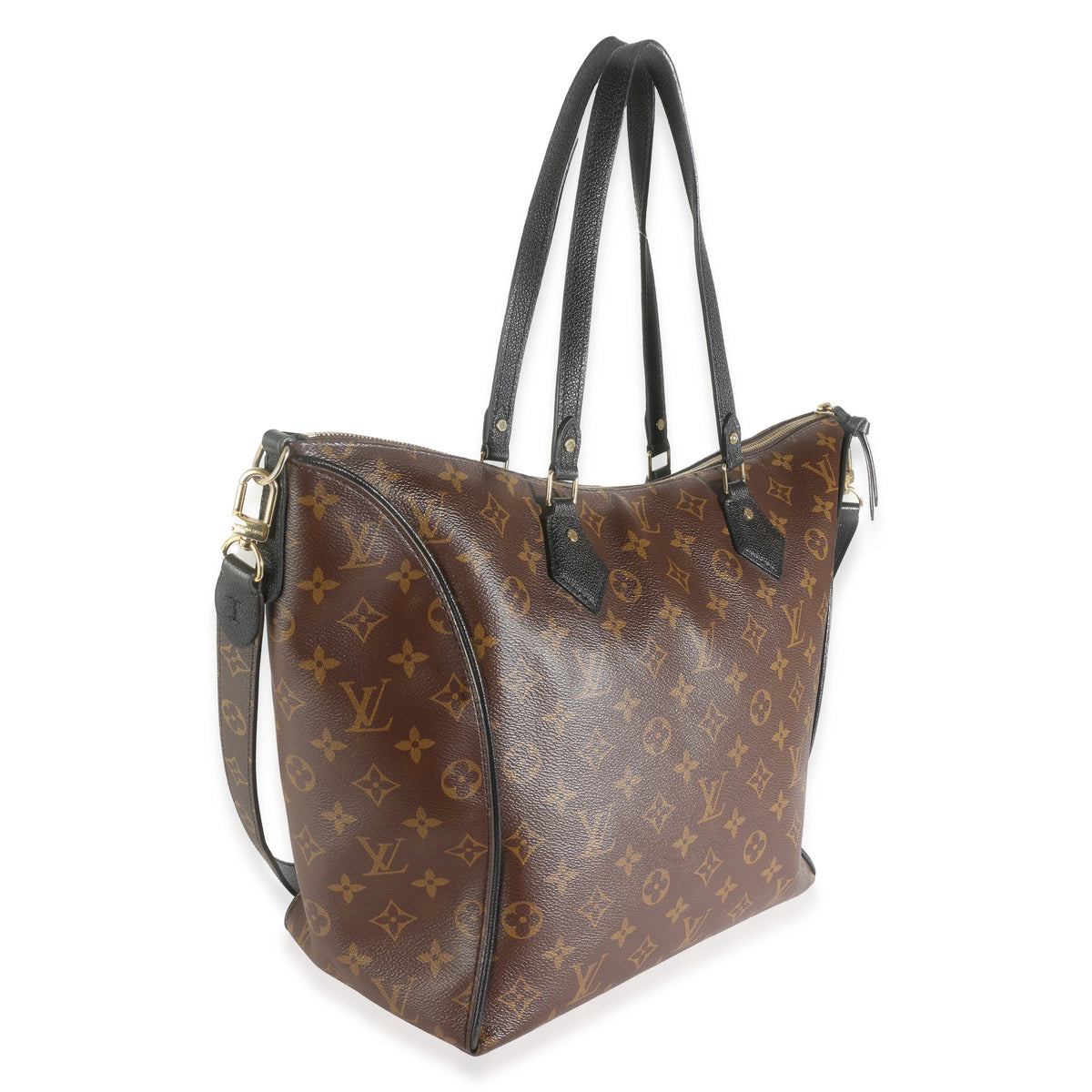 Black Monogram Canvas Tournelle