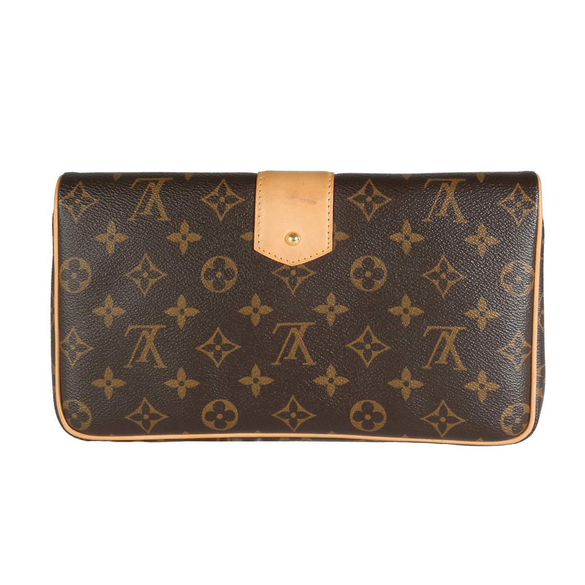 x Sofia Coppola Monogram Canvas Slim Clutch