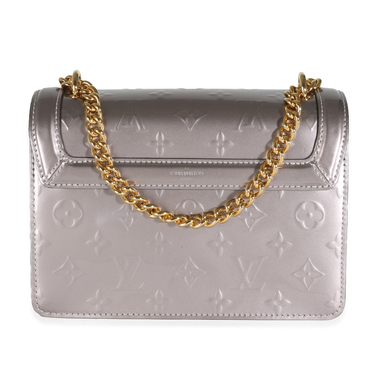 Metallic Grey Vernis Monogram Canvas Wynwood