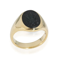 Petrvs Collection Onyx Ring in 18k Yellow Gold