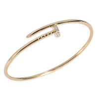 Juste Un Clou Bracelet, Small Model, Diamonds (Yellow Gold)