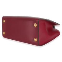 Beige Bordeaux Calfskin City Steamer PM