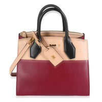 Beige Bordeaux Calfskin City Steamer PM