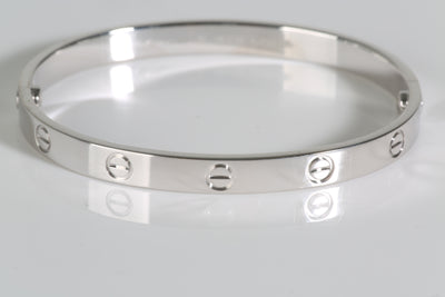 Love Bracelet (White Gold)