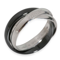 Trinity Ring (White Gold & Ceramic)