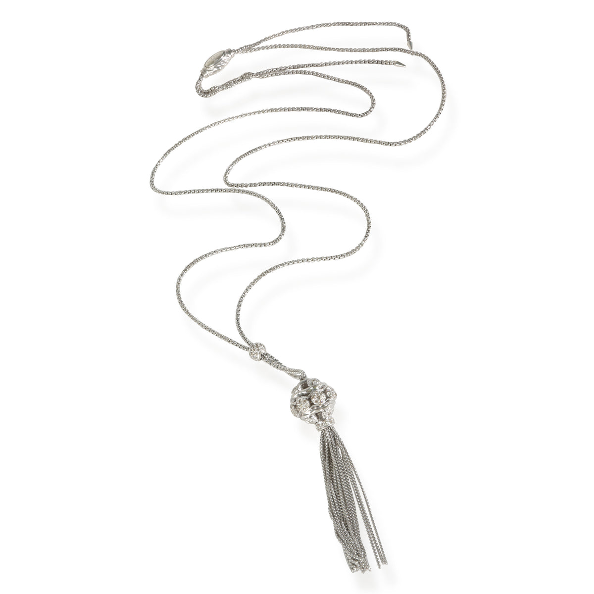 Elements Necklace in  Sterling Silver 1.4 CTW