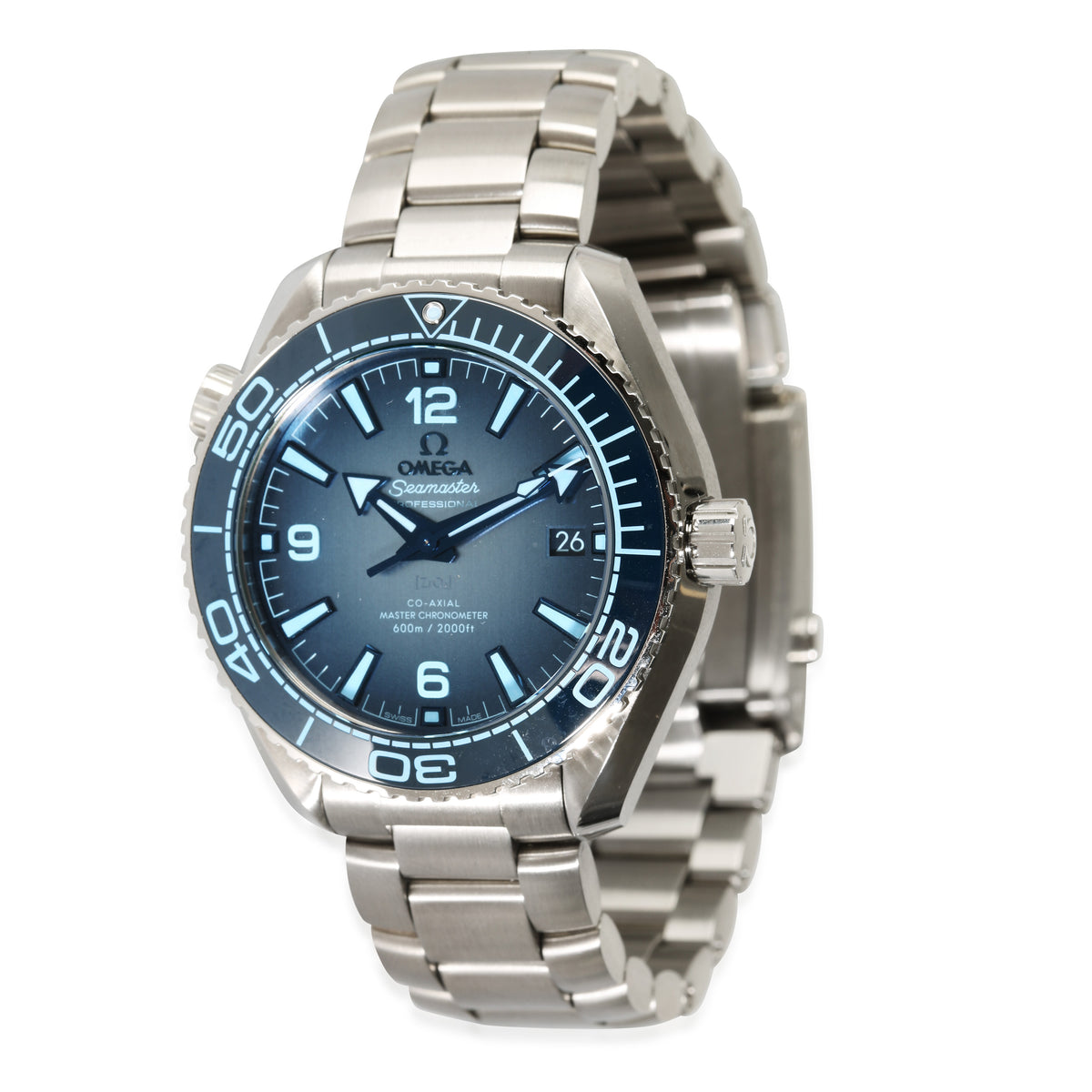 Seamaster Planet Ocean 600M 215.30.40.20.03.002 Mens Watch in  Stainless