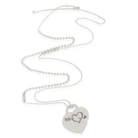 Return To Tiffany Heart & Arrow Pendant On 30 Inch Chain
