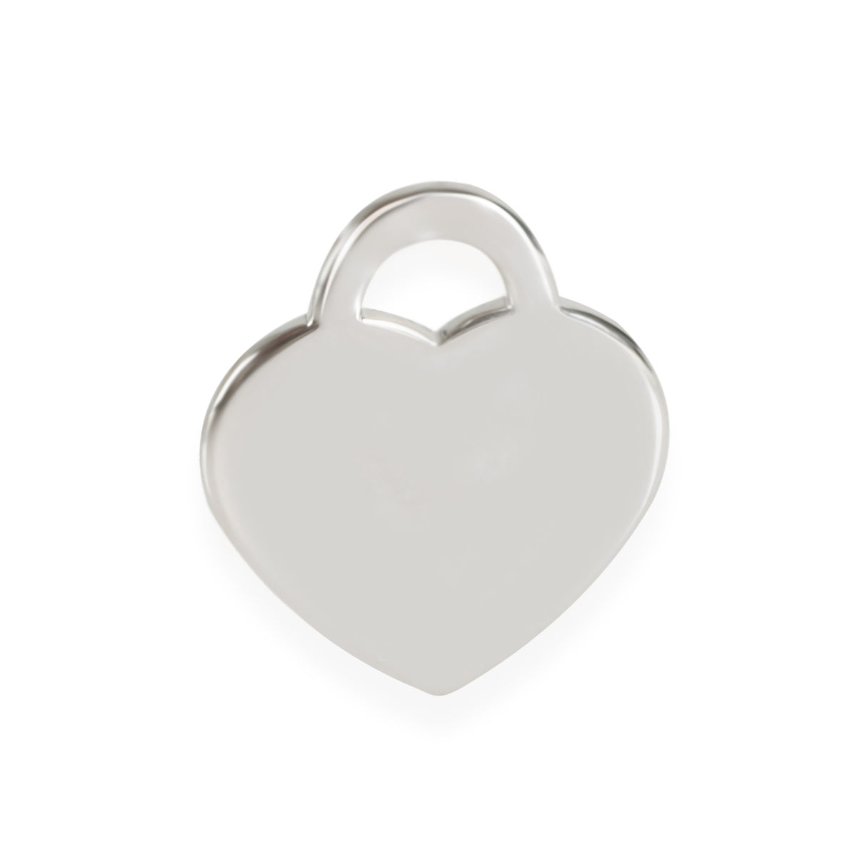 Small Heart Charm in Sterling Silver