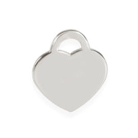 Small Heart Charm in Sterling Silver