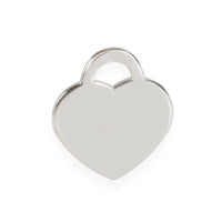 Small Heart Charm in Sterling Silver
