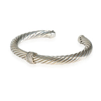 Cable Classic Bracelet in 18k Yellow Gold/Sterling Silver 0.21 CTW