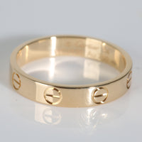 Love Wedding Band (Yellow Gold)