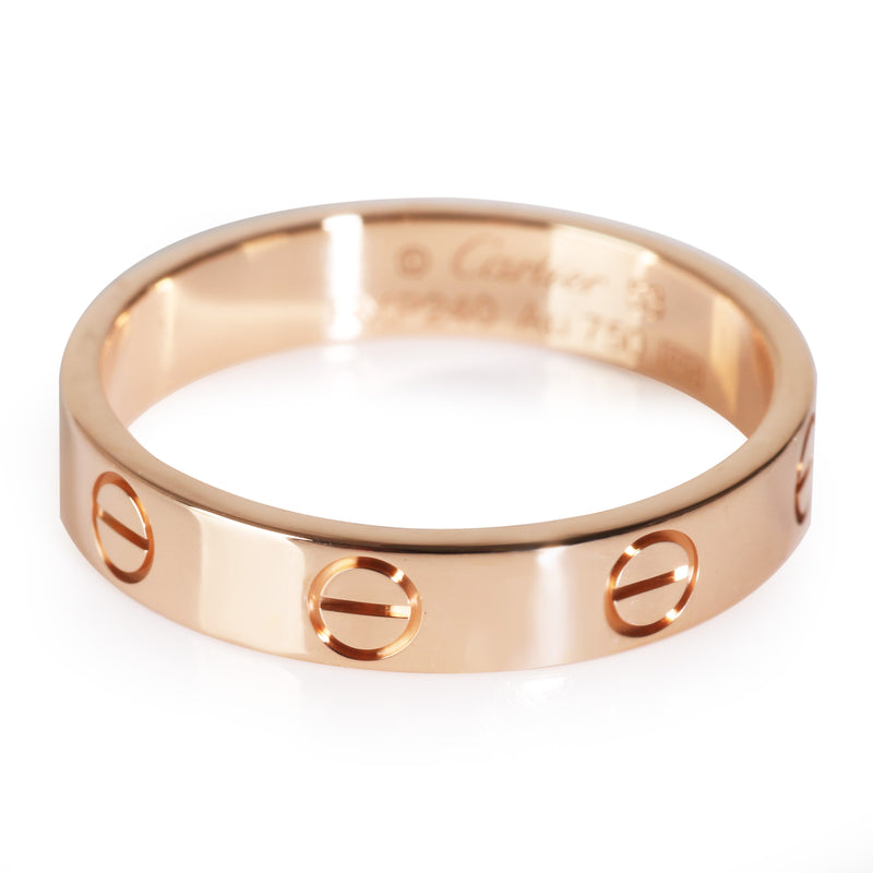 Love Wedding Band (Rose Gold)