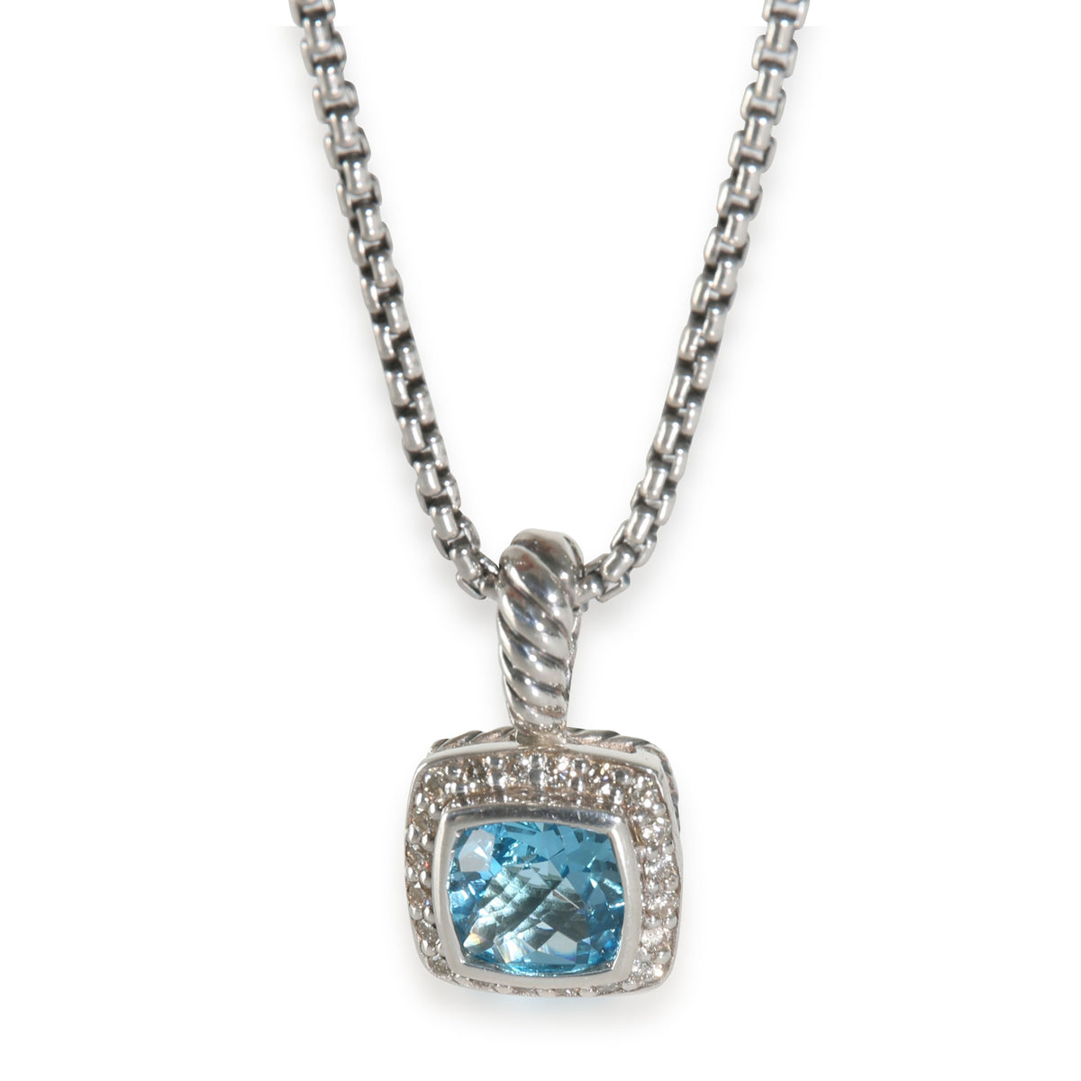 Albion Topaz Pendant in  Sterling Silver