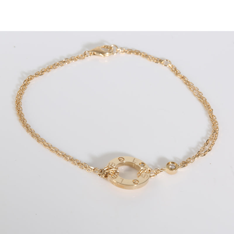 Love Bracelet, Diamonds (Yellow Gold)