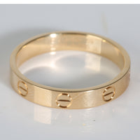 Love Wedding Band (Yellow Gold)