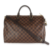 Damier Ebene Canvas Speedy Bandouliere 35