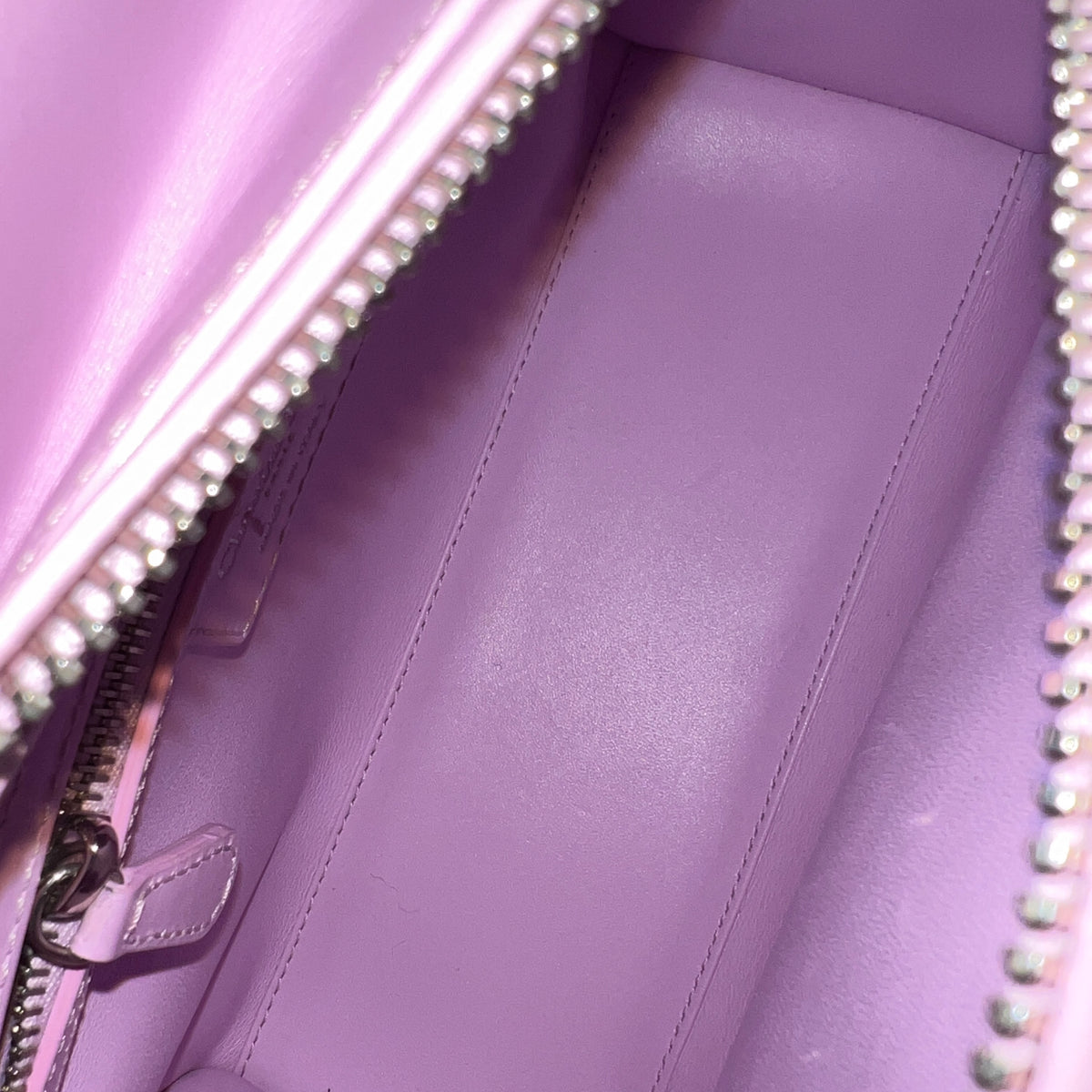 Pink Lambskin Pockets Medium Lady Dior