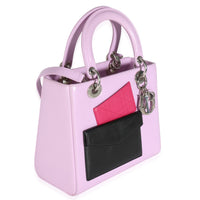 Pink Lambskin Pockets Medium Lady Dior