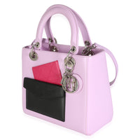 Pink Lambskin Pockets Medium Lady Dior