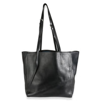 Black Calfskin Large Lux Concept Shopping Tote