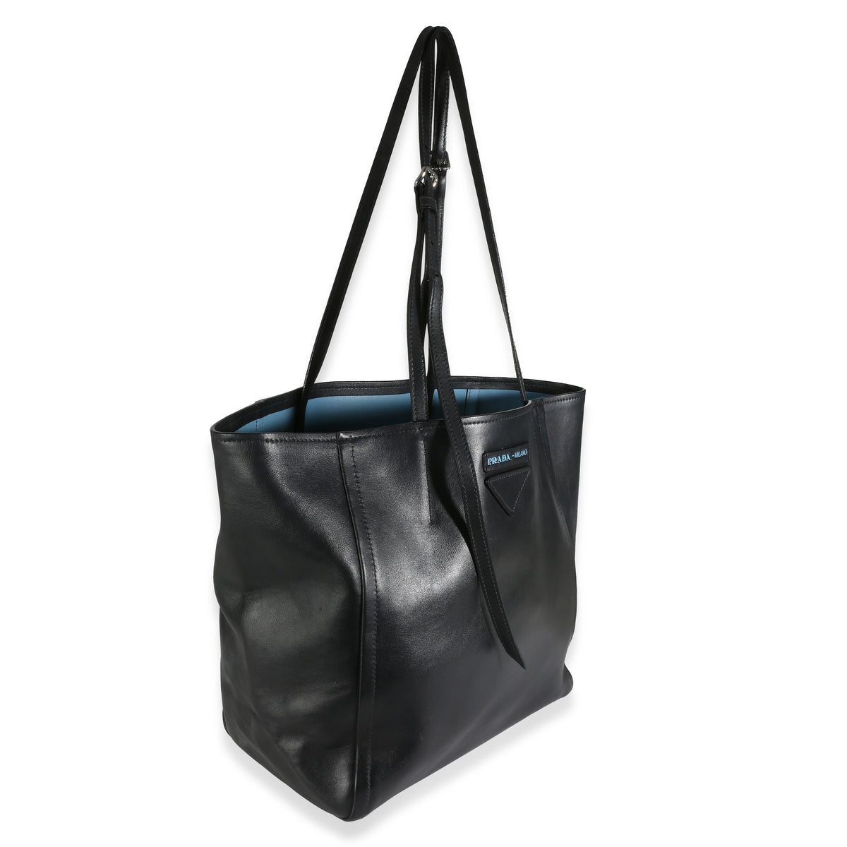 Black Calfskin Large Lux Concept Shopping Tote