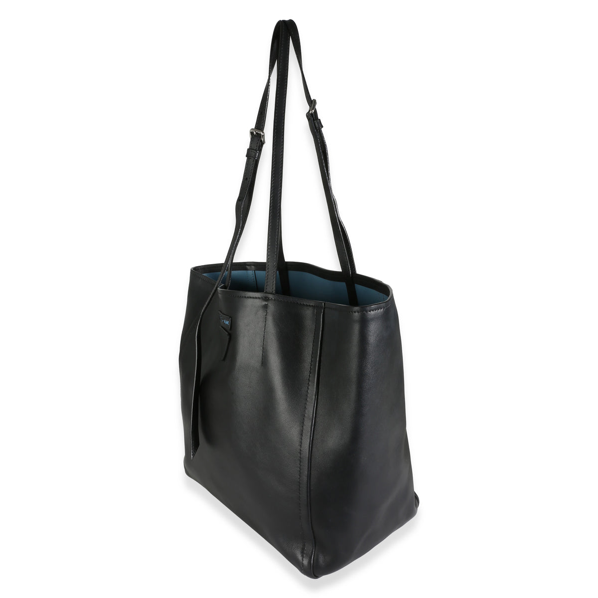 Black Calfskin Large Lux Concept Shopping Tote