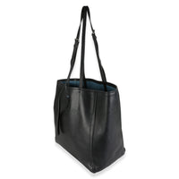 Black Calfskin Large Lux Concept Shopping Tote