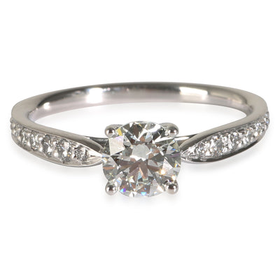 Harmony Engagement Ring in  Platinum H VVS2 0.79 CTW