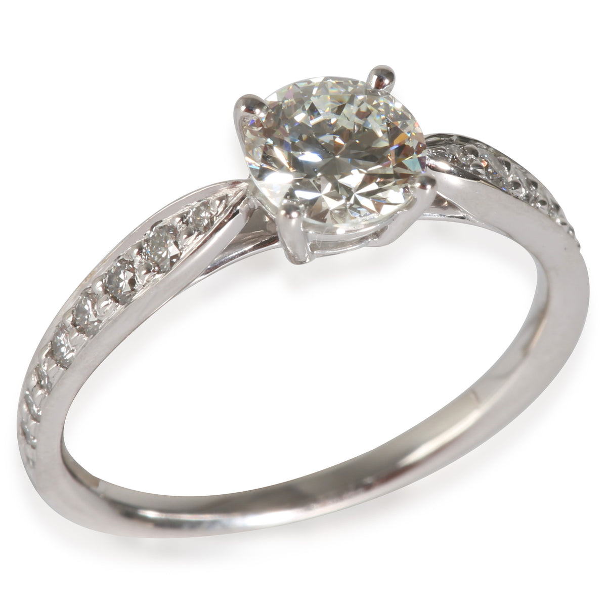 Harmony Engagement Ring in  Platinum H VVS2 0.79 CTW