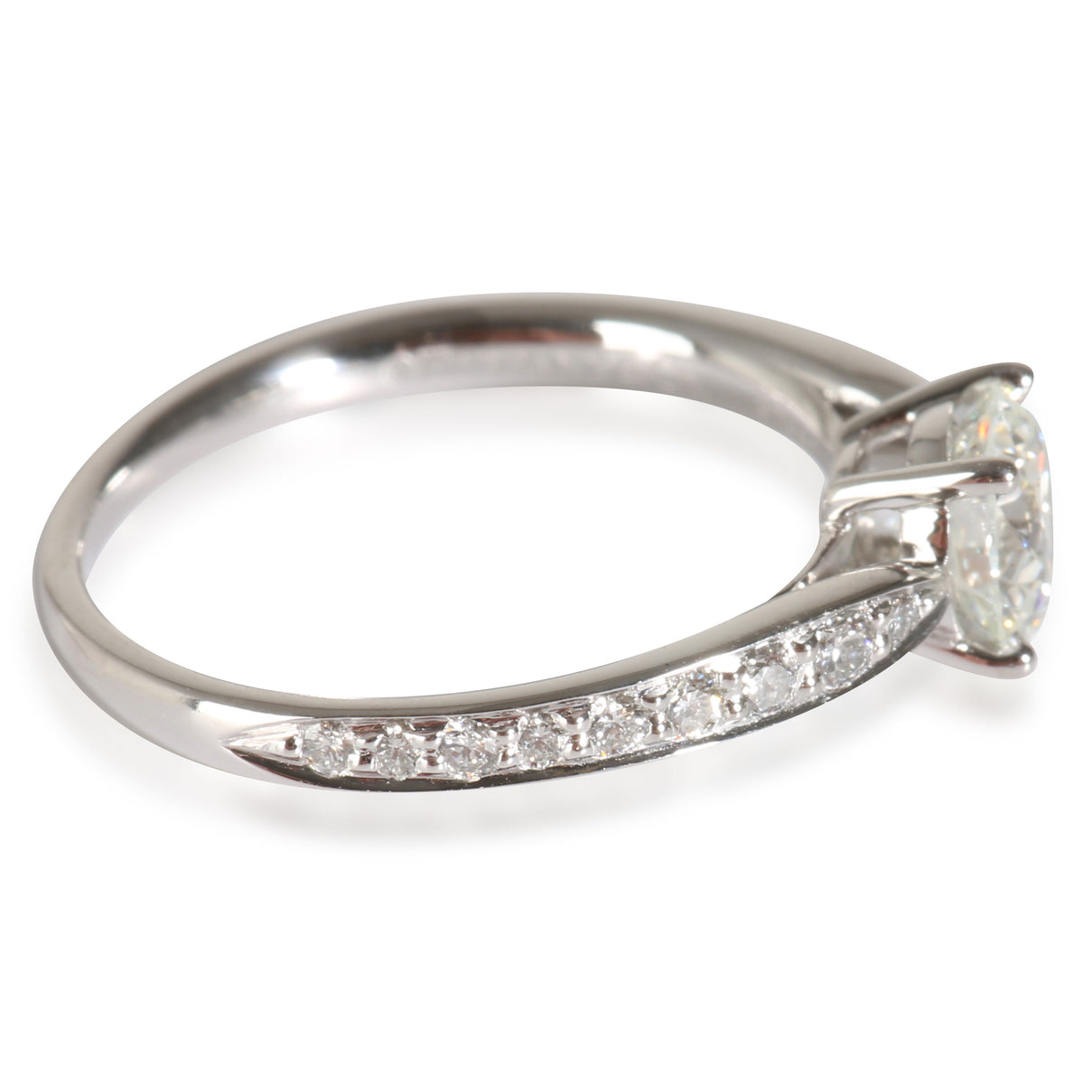 Harmony Engagement Ring in  Platinum H VVS2 0.79 CTW