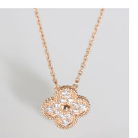 Alhambra Pendant in 18k Rose Gold 0.48 CTW