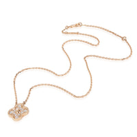 Alhambra Pendant in 18k Rose Gold 0.48 CTW