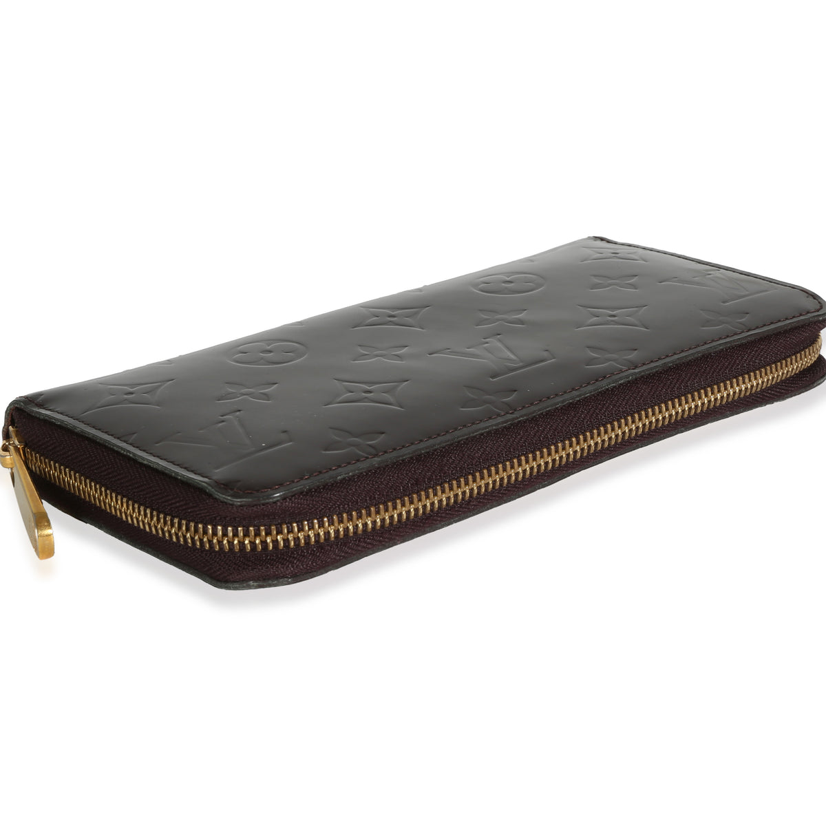 Amarante Monogram Vernis Zippy Wallet