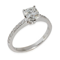 Novo Diamond Engagement Ring in  Platinum F VVS1 1.04 CTW