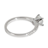 Novo Diamond Engagement Ring in  Platinum F VVS1 1.04 CTW