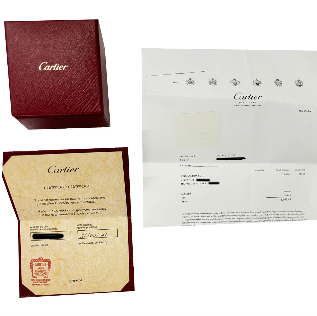 Juste Un Clou Ring (Yellow Gold)