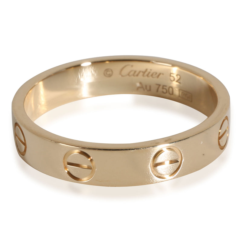 Love Wedding Band (Yellow Gold)