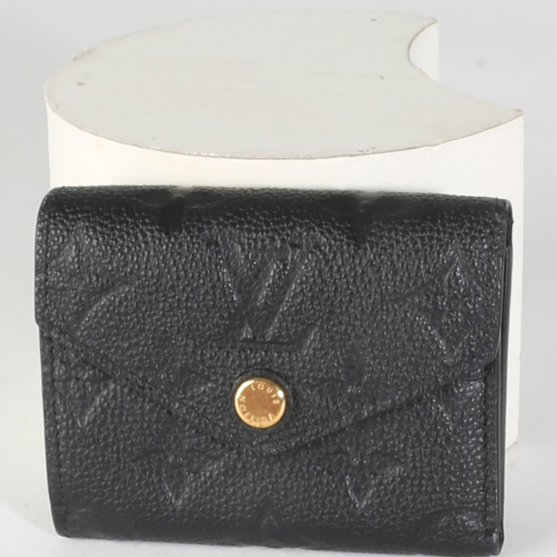 Black Monogram Empreinte Zoe Wallet