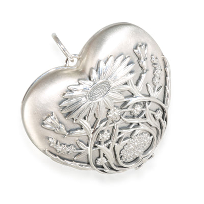 Ziegfeld Locket Pendant in Sterling Silver