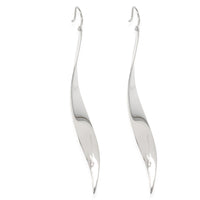 Gehry Willow Drop Earrings in Sterling Silver