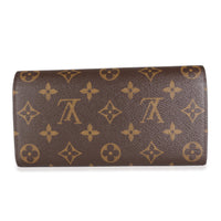 Rose Ballerine Monogram Canvas Emilie Wallet