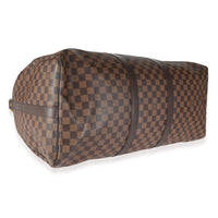 Damier Ebene Canvas Keepall Bandouliere 55