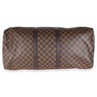 Damier Ebene Canvas Keepall Bandouliere 55