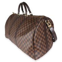 Damier Ebene Canvas Keepall Bandouliere 55