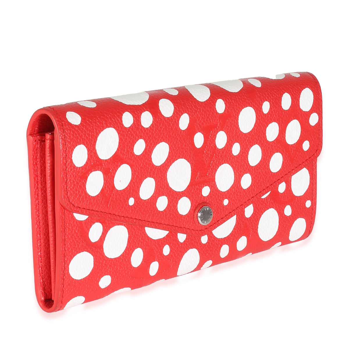 x Yayoi Kusama Red Dots Monogram Empreinte Sarah Wallet NM