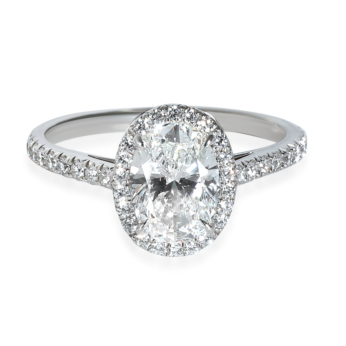 Soleste Engagement Ring in  Platinum G VS1 1.29 CTW