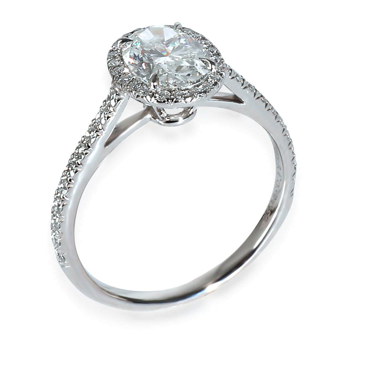 Soleste Engagement Ring in  Platinum G VS1 1.29 CTW