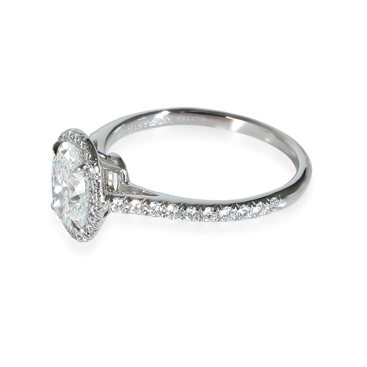 Soleste Engagement Ring in  Platinum G VS1 1.29 CTW